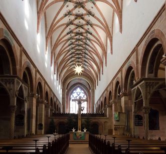 Kloster Maulbronn, Blick ins Langhaus der Laienkirche